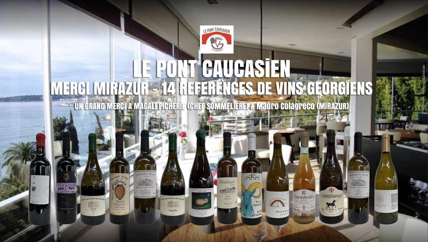 LE PONT CAUCASIEN Importateur France de Vins Géorgiens